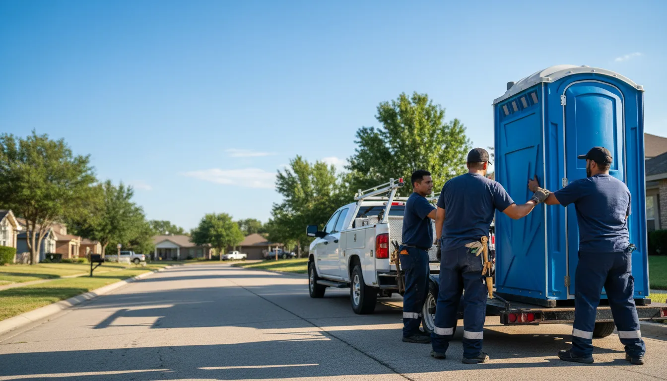 Portable Toilet Rental in Belvidere, NJ near me
